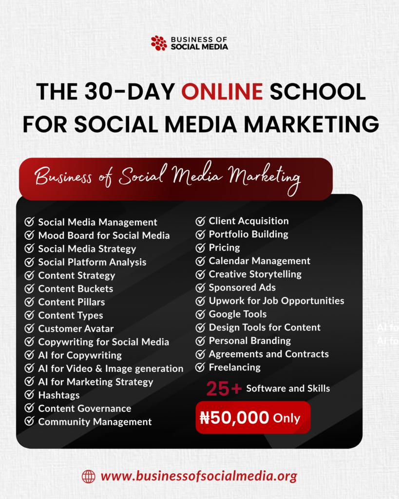 Social Media Marketing